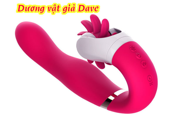 Dương vật giả lưỡi liếm Dave là loại đồ chơi tình dục dành riêng cho chị em