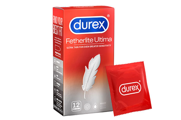 Bao cao su siêu mỏng Durex Fetherlite Ultima 