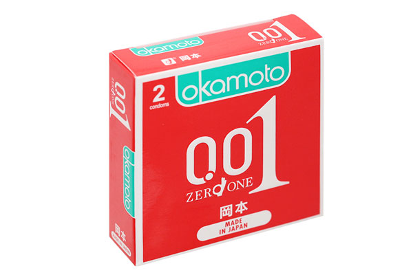 Bao cao su Okamoto 0.01 nổi tiếng nhất lại Nhật Bản