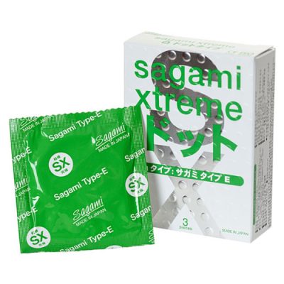 Bao cao su Sagami Xtreme White (hộp 3 chiếc)