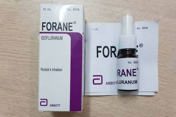 Thuốc mê Forane được nghiên cứu và sản xuất tại Mỹ
