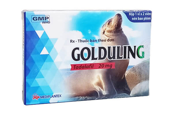 Thuốc cường dương Golduling được nghiên cứu và sản xuất tại công ty cổ phần Dược TW Mediplantex.